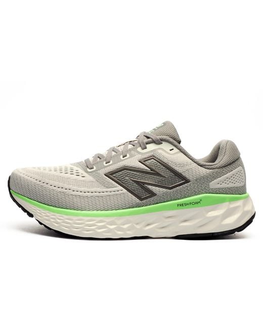New Balance Gray Fresh Foam X Evoz V4 Running Shoes for men