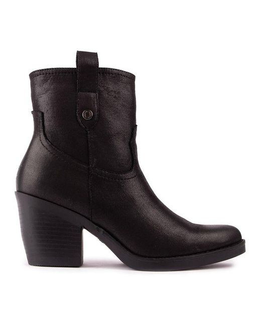Refresh Black Western Classic Boots