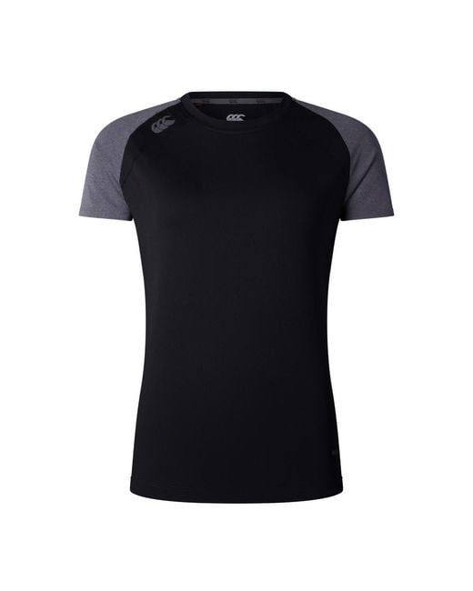 Canterbury Black Ladies Elite Training T-Shirt /Magnet Marl)