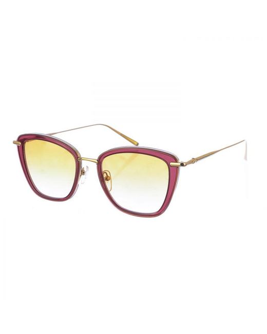 Longchamp Yellow Sunglasses Lo638S
