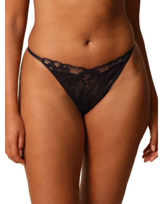 Gossard Brown Lace Soirée Thong