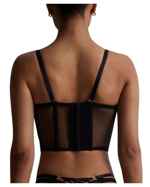 Aubade Black L'Indomptable Bustier