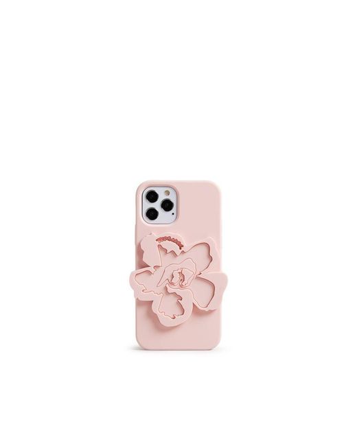 Ted Baker Pink Roseii Magnolia Silicn Iphone 12 / 12 Pro Clip Case