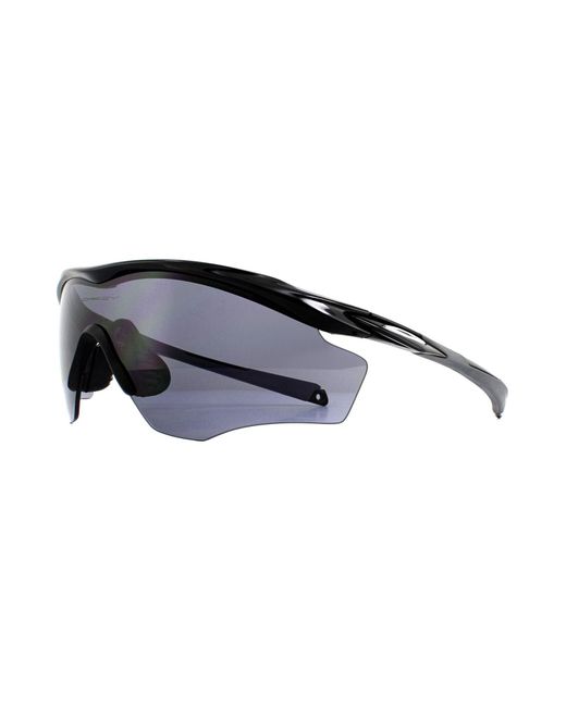 Oakley Gray Sunglasses M2 Frame Xl Oo9343-01 Polished for men