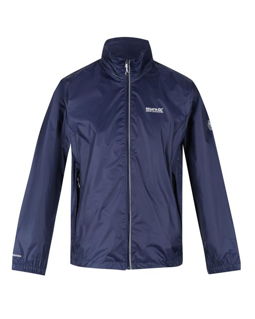 Regatta Blue Lyle Iv Waterproof Hooded Jacket for men