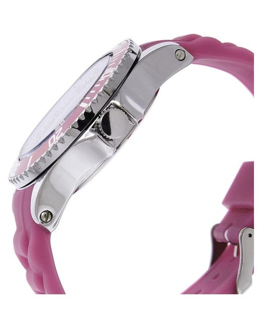 Tom Watch Pink Multicolor Rubber Watch