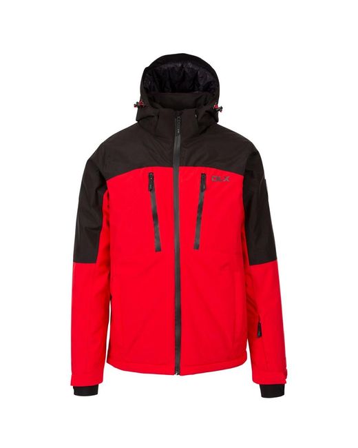 DLX Red Nixon Dlx Ski Jacket for men