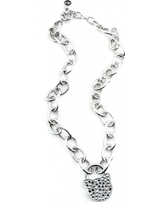 Karl Lagerfeld White 5512238 Ladies Necklace