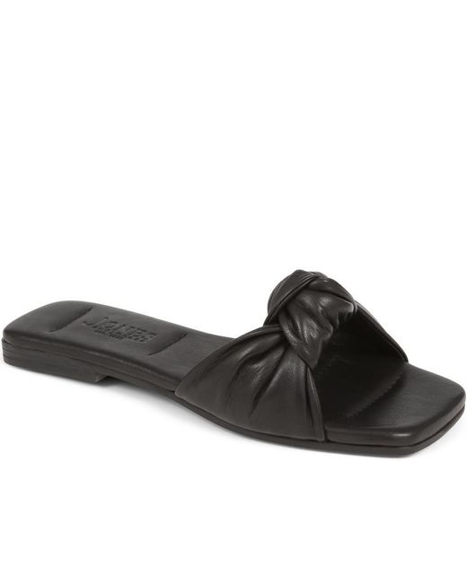 Jones Bootmaker Black Madelena Slip-On Mules