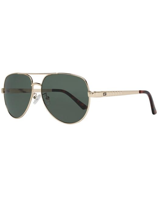 Guess Green Sunglasses Gf0215 32N Metal (Archived) for men
