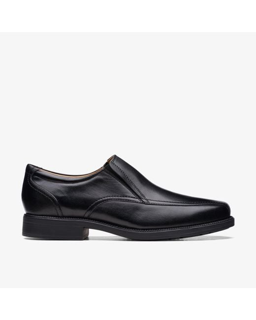 Clarks Black Hail Tough Shoes for men