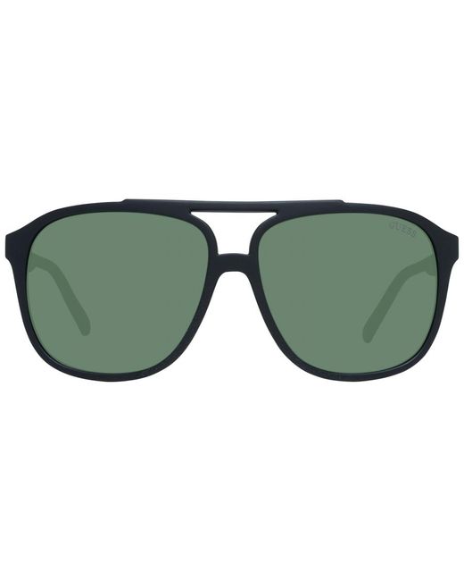 Guess Green Classic Aviator Sunglasses for men