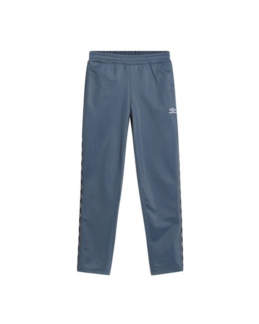Umbro Blue Taped Tracksuit Bottoms Mirage) for men