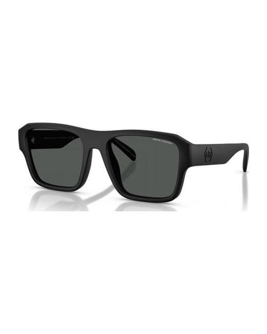 ARMANI EXCHANGE Black Ax4154Su 56 837371 Sunglasses for men