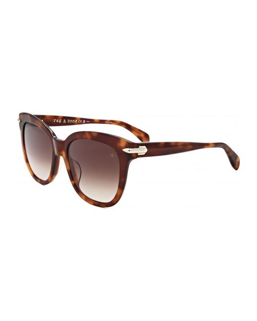 Rag & Bone Brown Rnb1088-G-S-86-55 Rnb1088 G S 55 86 Sunglasses