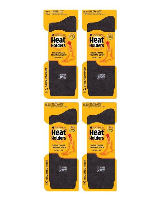 Heat Holders Black Ultra Lite for men
