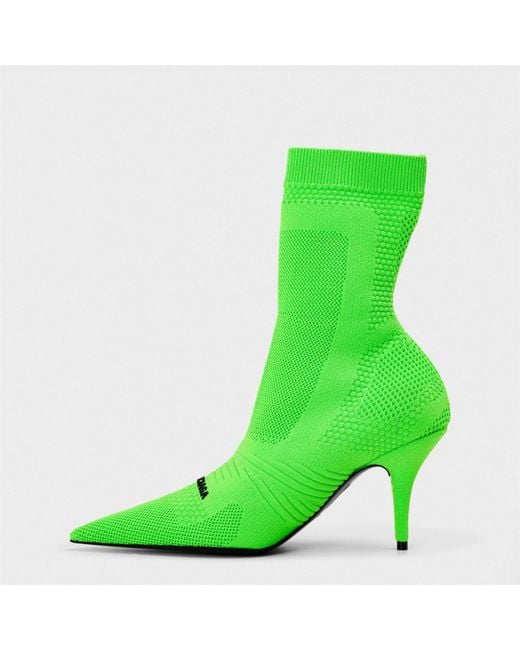 Balenciaga Green Knife 2.0 80Mm Bootie