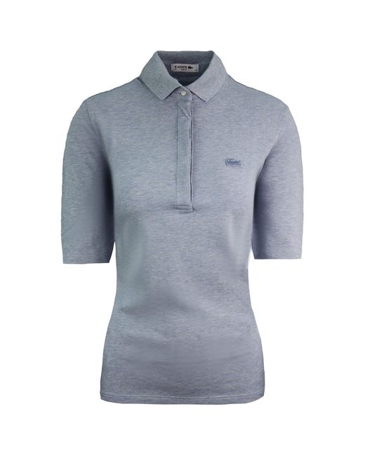 Lacoste Blue Slim Fit Light Polo Shirt