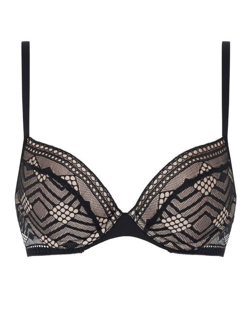 Passionata Black Ondine Push Up Foam Bra
