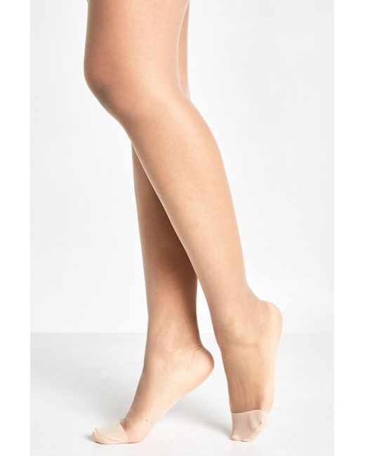 Boohoo Natural 5 Denier Nude Tights 3 Pack