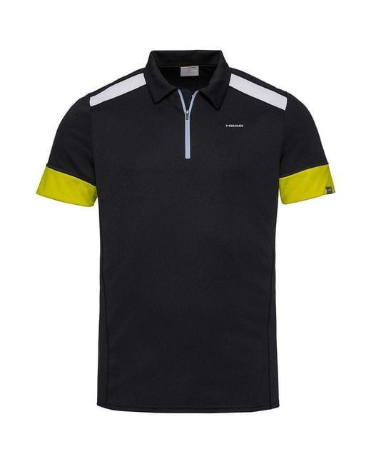 Head Blue Tennis Polo Shirt for men