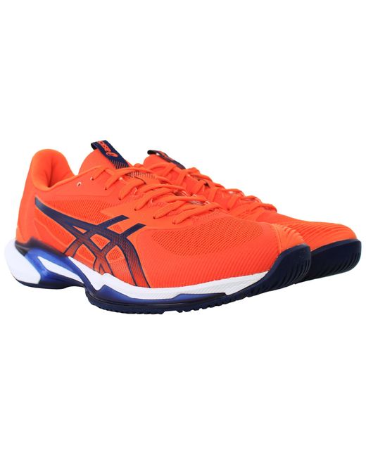 Asics Red Solution Speed Ff 3 Tennis Shoes for men