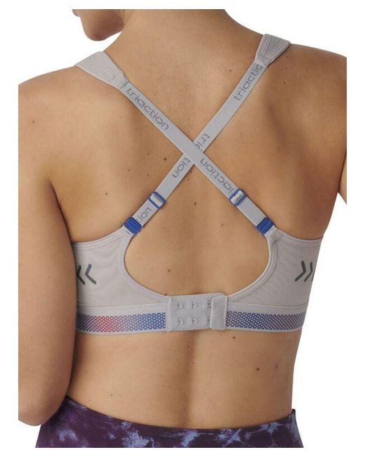 Triumph Gray 10210629 Triaction Cardio Cloud Sports Bra