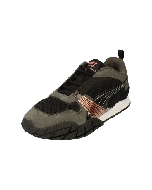 PUMA Black Kyron Wild Beasts Trainers