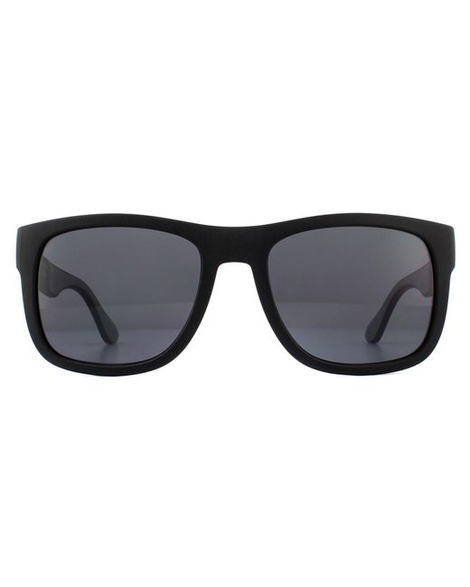 Tommy Hilfiger Black Sunglasses Th 1556/S 08A Ir 56Mm for men