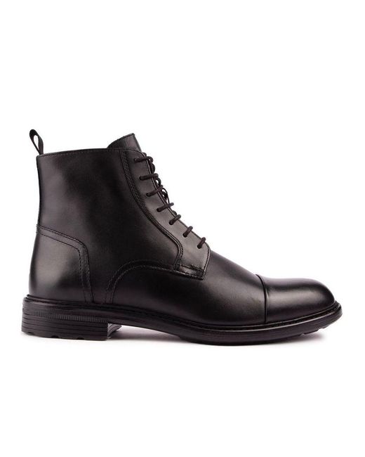 Geox Walk Pleasure Boots in Black for Men Lyst UK