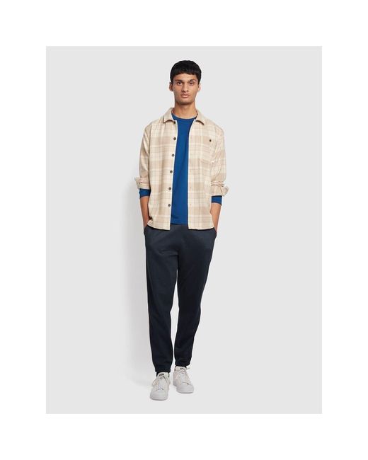 Farah Blue Sleeve Dennis T-Shirt for men