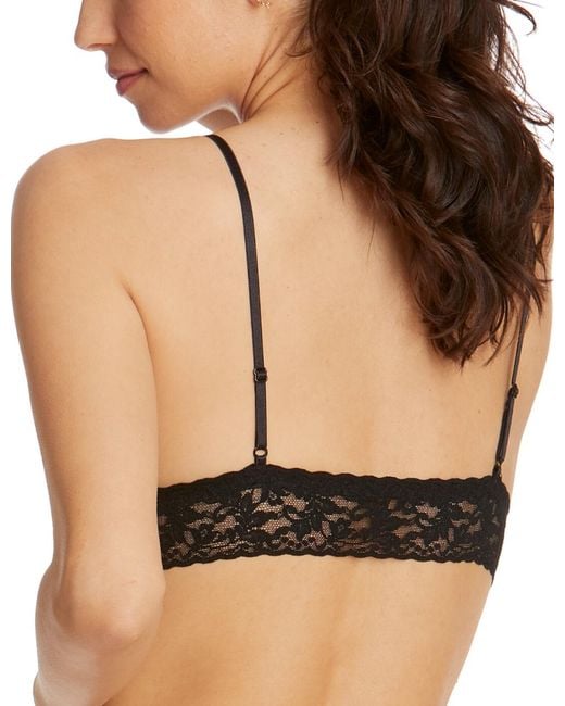 Hanky Panky Black Signature Lace Triangle Bralette