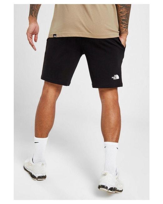 Nike Black The North Face Small Box Reflective Logo Shorts for men
