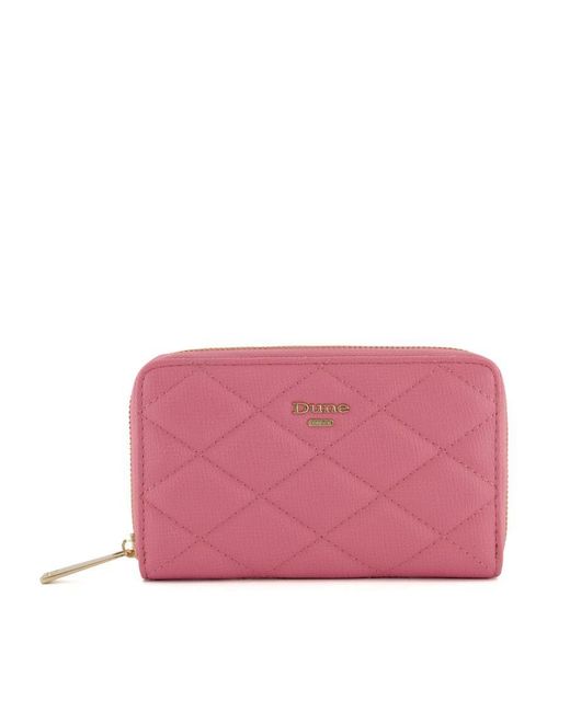 Dune Pink Korrio Branded Quilted Purse