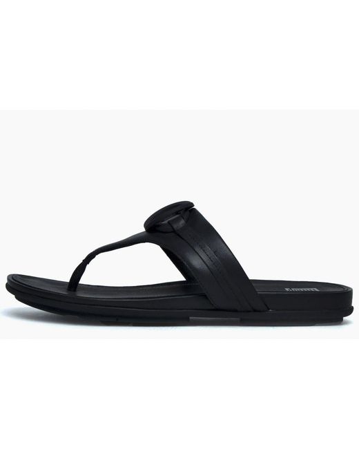 Fitflop Black Gracie Leather
