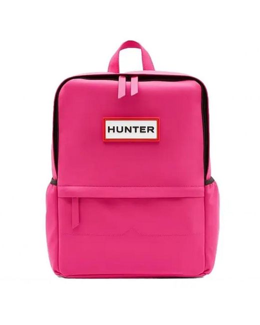 Hunter Original Pink Backpack Bag