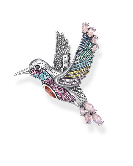 Thomas Sabo Metallic ´S Pendant Colourful Hummingbird