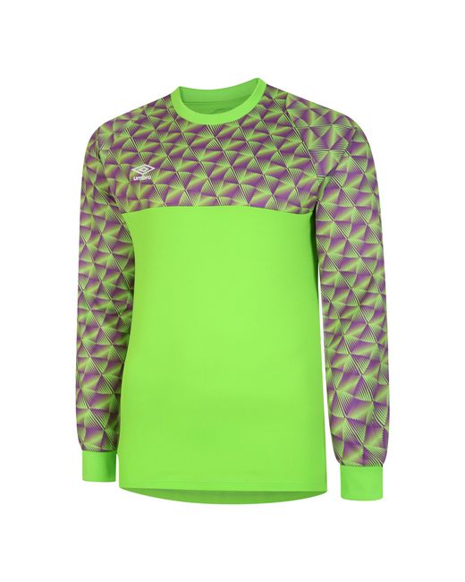Umbro Green Flux Long-Sleeved Goalkeeper Jersey Gecko/ Cactus) for men