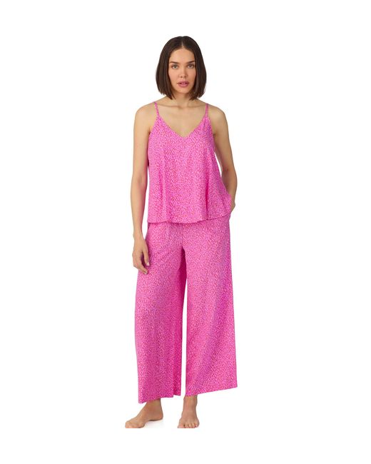 DKNY Pink Cami And Ankle Pant Sleep Set