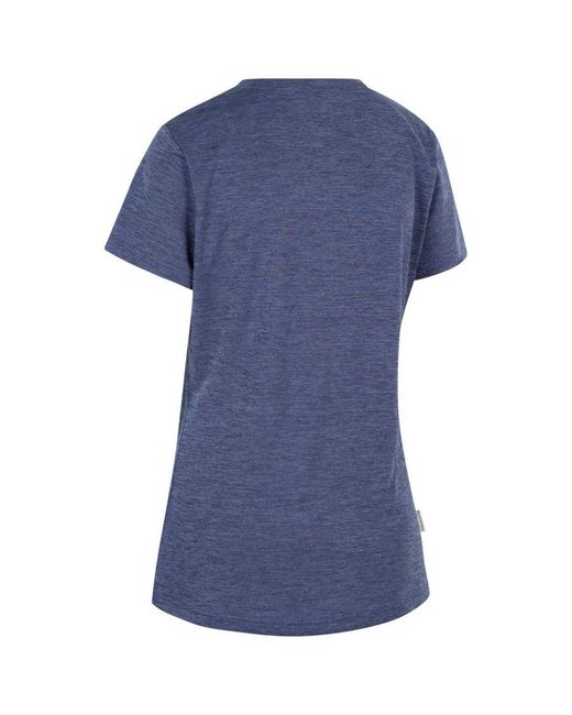 Trespass Pardon T-shirt (denim Blauw) in het Blue