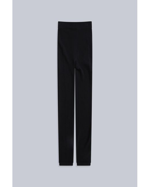 Mountain Warehouse Black Ribbed Leggings Fleece Lined Warm Cosy Everyday Bottoms