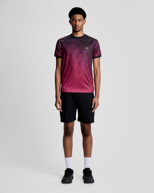 Lyle & Scott Red Sports Swim Shorts