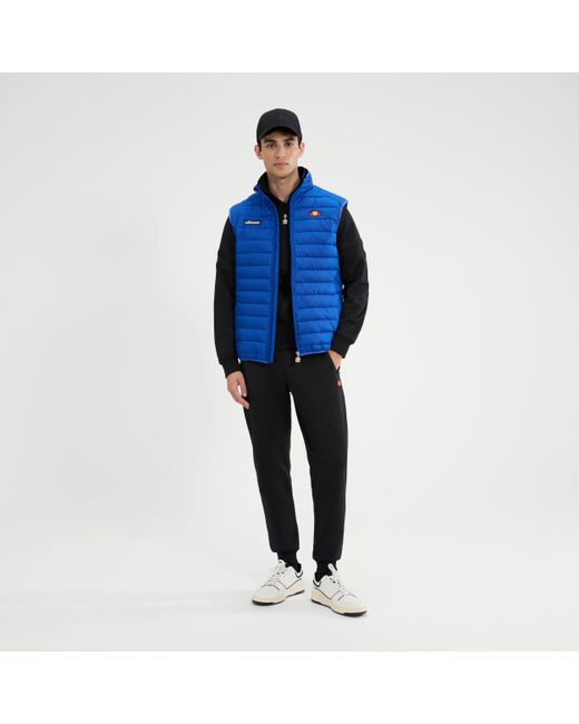 Ellesse Blue Bardy Gilet for men