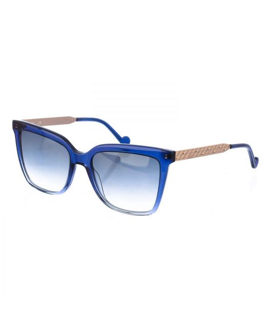 Liu Jo Blue Square Shaped Acetate Sunglasses Lj753S