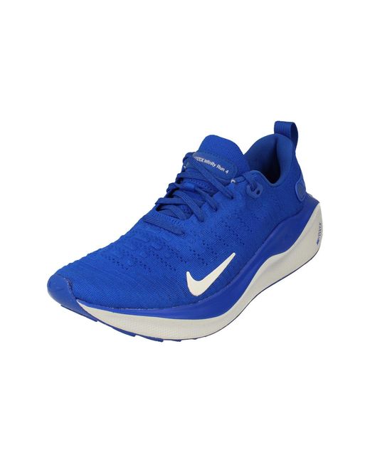 Nike Blue Reactx Infinity Run 4 S Running Trainers Dr2665 Sneakers Shoes for men