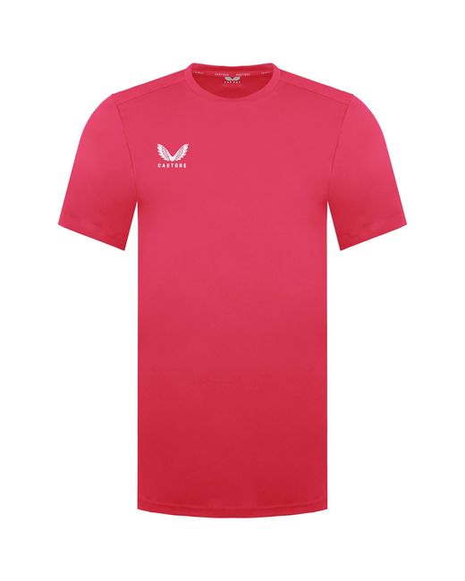 Castore Pink Logo Training T-Shirt for men