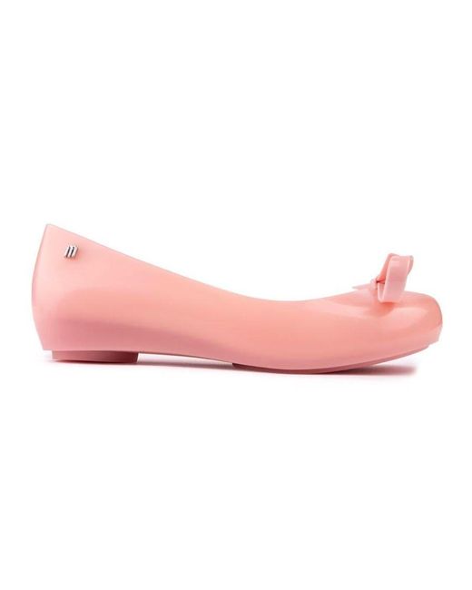 Melissa Pink Ultragirl Ballet Bow Shoes