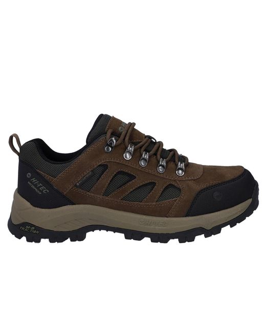 Hi-tec Black Bandera Expedition Low Hiking Shoes for men