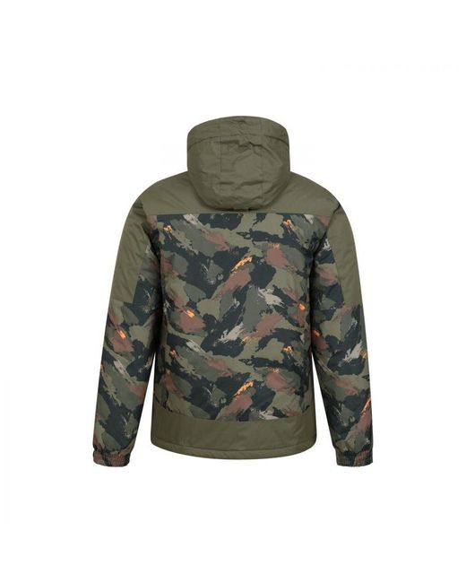 Mountain Warehouse Shadow Ii Printed Ski Jacket (donkere Khaki) in het Gray voor heren