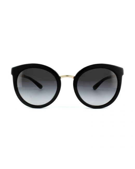 Dolce & Gabbana Black Sunglasses 4268 501/8G Gradient Metal